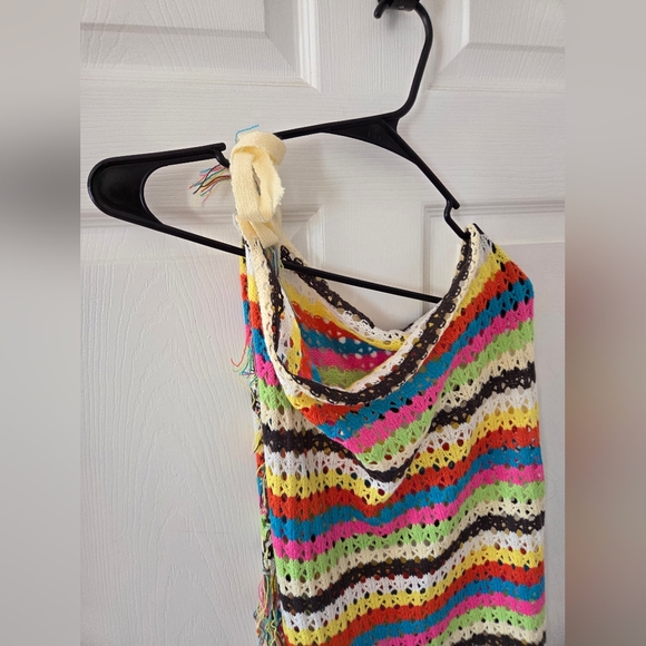 Colorful Crochet SWIM WRAP - Picture 2 of 3